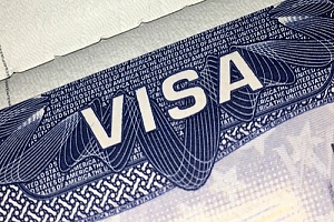 Visa paperwork for H-1B visa process