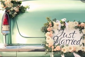 Just Married Car Decoration