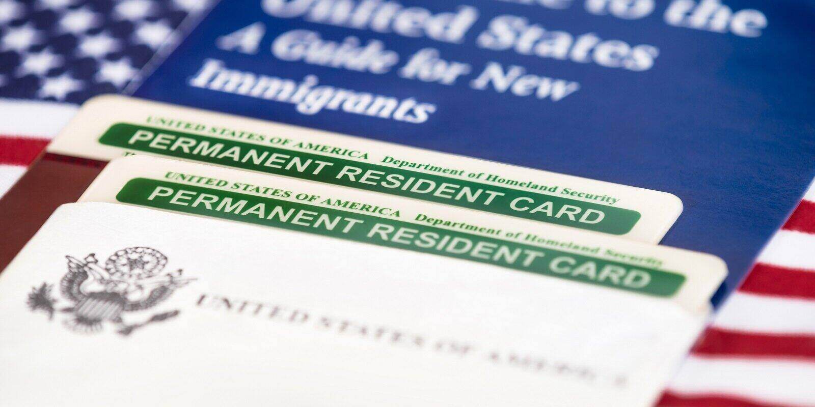 permanent resident card or green card