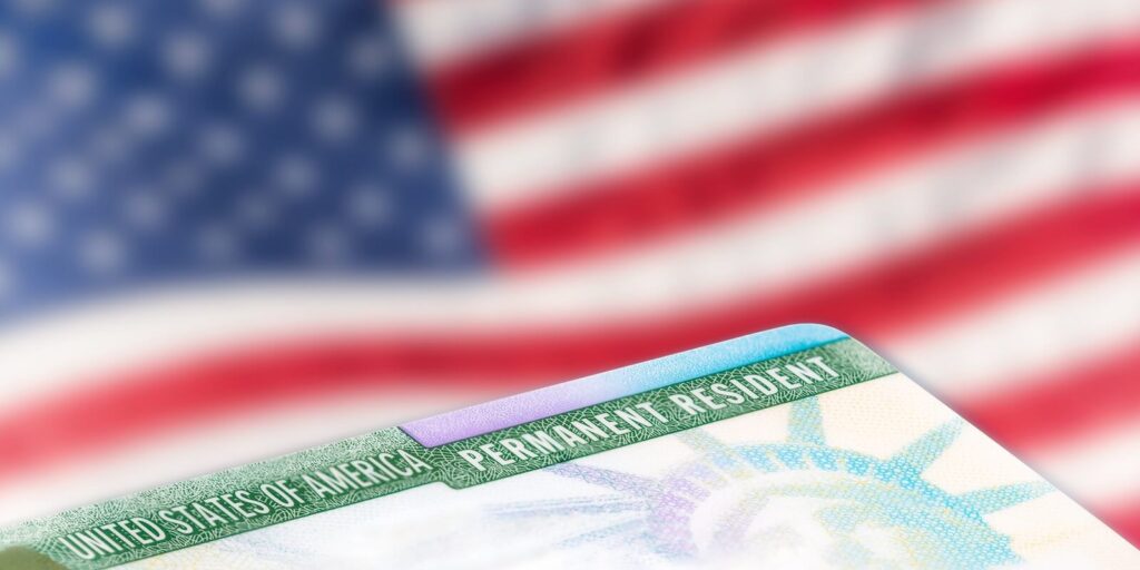 united states of america permanent resident card